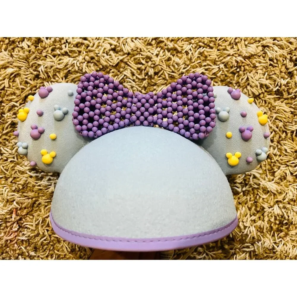 NWT❤️Disney Minnie Mouse Beaded Ear Hat